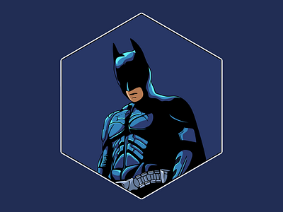 The Dark Night art bat batman bats bruce wayne character dark night dc dc comics dccomics illustration illustrator night
