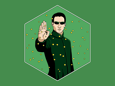 The Matrix Reloaded – Neo art character illustration illustrator matrix neo