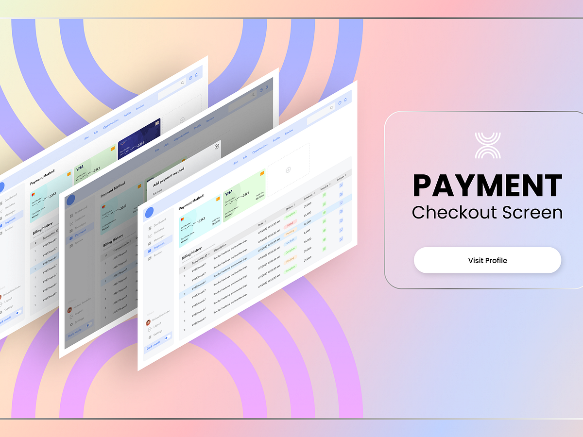 Payment Screen designs, themes, templates and downloadable graphic ...