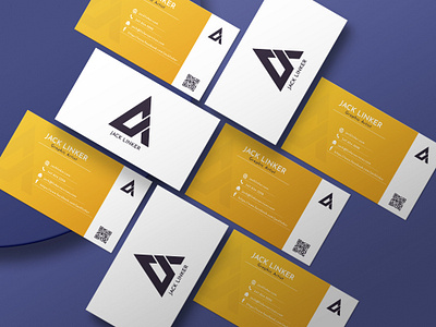 Minimal Business Card Design brand identity design branding business card illustrator logo design minimal minimalist
