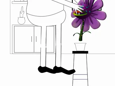 My plant Animation :) 3d animation after effects animation c4d graphic design motion graphics