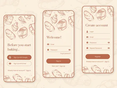 Sign Up - #DailyUi 001 app challenge dailyui design sign up ui ux