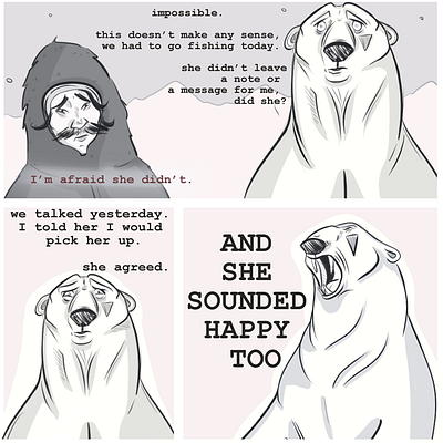 comic sample 1 comic comic strip polar bear