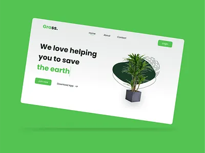 Grass - Your Garden Companion android botanical design ecommerce gardening graphic design green marketplace mobileapp nature organic plants ui uiux user friendly
