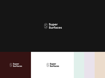 Super Surfaces - Branding, Visual identity, logo, Brand design brand design brand identity branding colour scheme concept luxury brand minimal modern logo redesign textures uiux