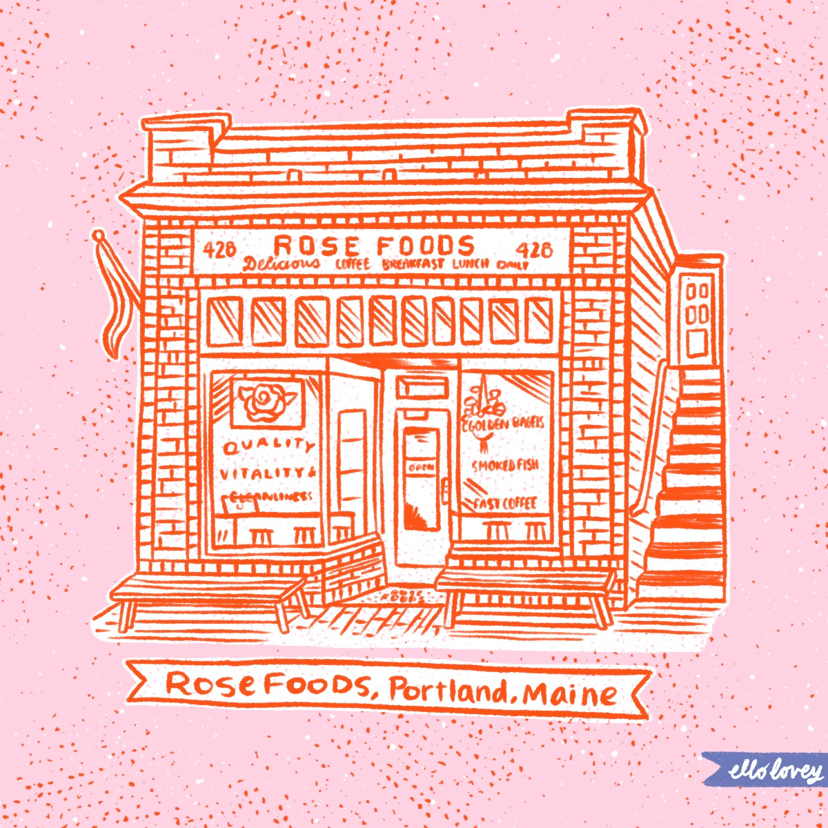 Rose Foods by Rhianna Wurman on Dribbble