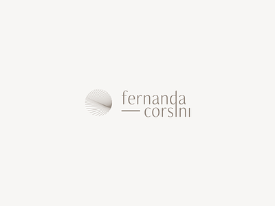 fernanda corsini brand identity branding design graphic design logo visual artist