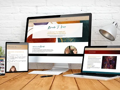 Website Design & Branding for Psychologist and Coach logo web design website design.