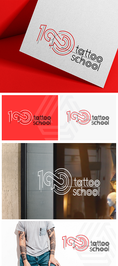1920 Tattoo School branding design graphic design illustration logo tattoo tattoo design