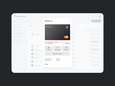 Corporate Cards cards cards design corporate cards finance finance software startup ui user experience user interface ux