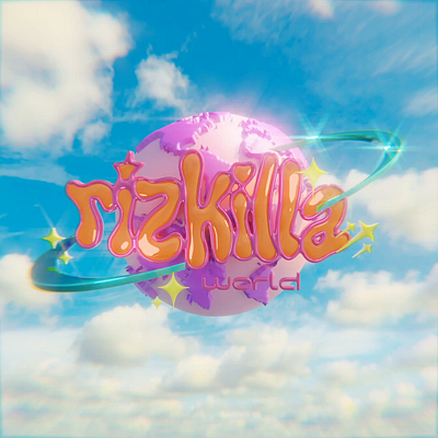 Rizkilla World 3D Animation 3d 3d animation blender blender render blender3d y2k aesthetic