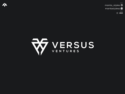 VERSUS VENTURES branding design graphic design icon letter logo v design logo v icon v letter logo v logo
