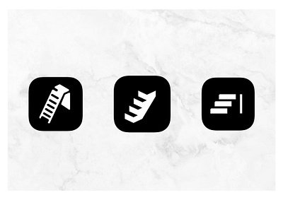 Logo Options Ladder brand branding icons logo option