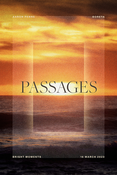 Bright Moments Passages Posters branding design graphic design logo nft typography web3