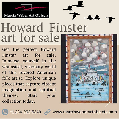 Buy Howard Finster Art for Sale - Unique and Captivating Pieces howard finster art for sale