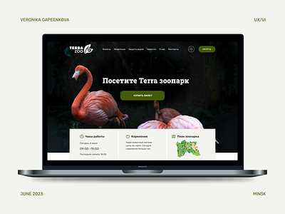 Zoo UI/UX Design | Website design animals design ui ux uxui web webdesign zoo
