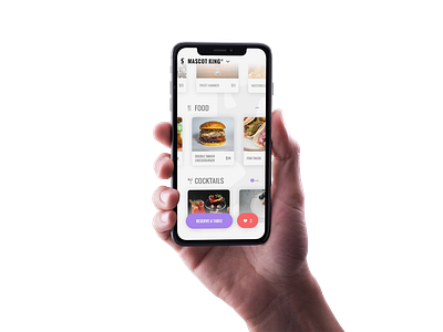 Mobile restaurant menu concept app graphic design mobile mobile menu qr code menu ui ux