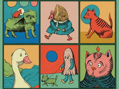 Six ways to show you care character design color theme digital art digital drawing graphic design illustration