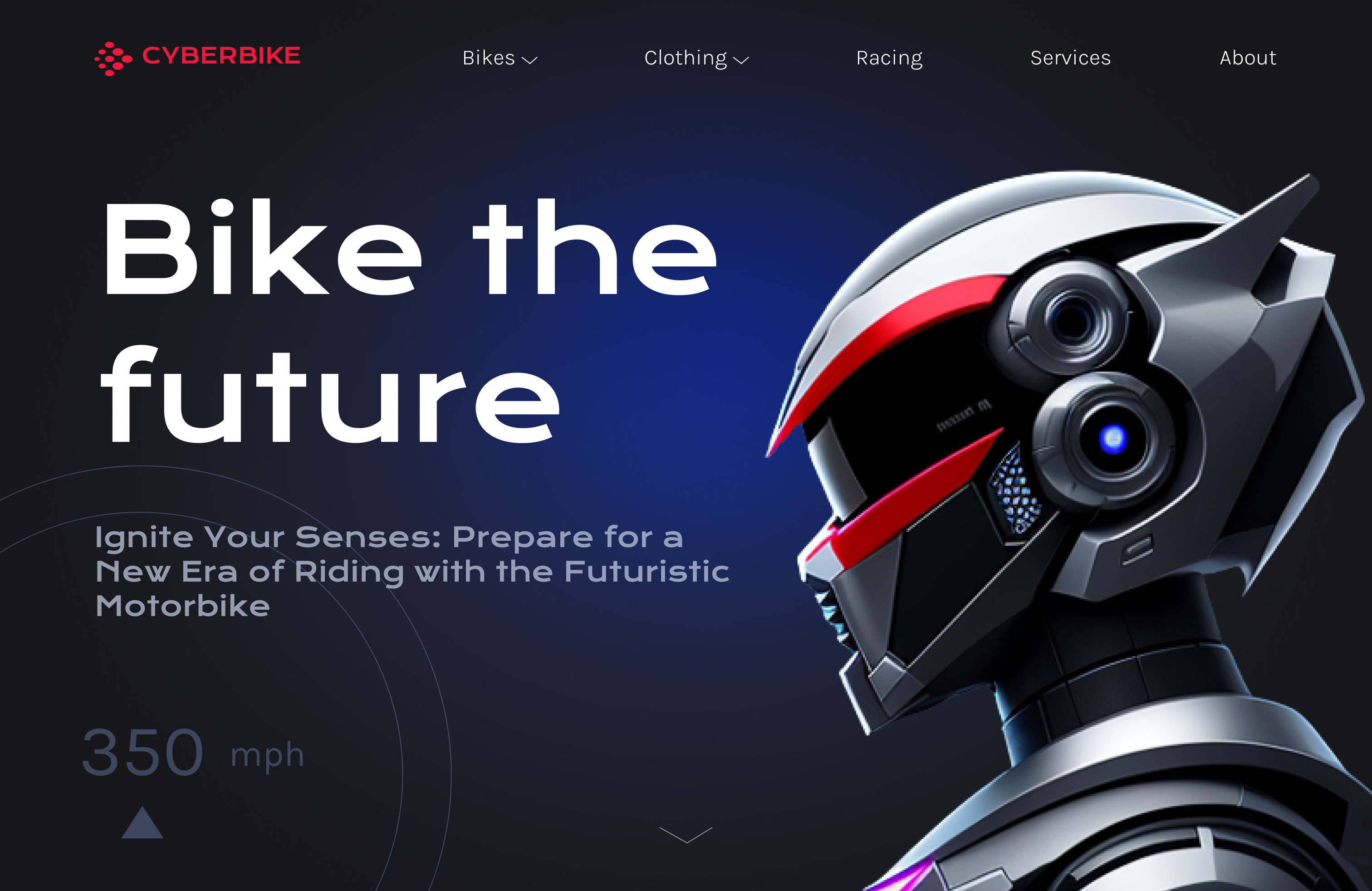 Example of Amazing 3D Website Design