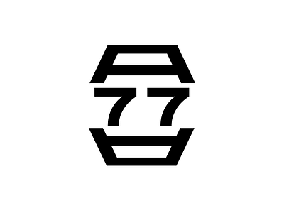 A77 Clothing and Design 77 a a logo a77 a77 logo clothing graphic design logo simple smile smile logo twitch