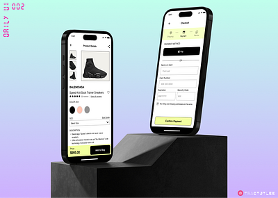 Daily UI 002: Credit Card Checkout app dailyui dailyui002 design designinspiration designinspo ecommerce product design ui uidesign ux