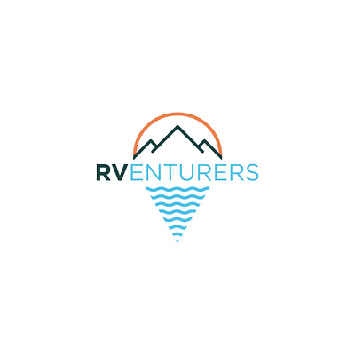 Adventure Destination adventure branding illustration logo minimalist simple travel