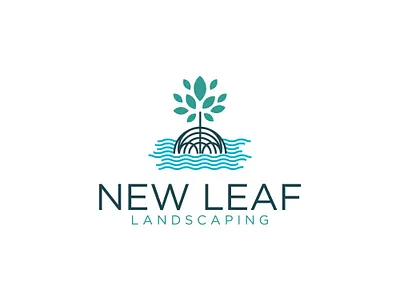 Nature Company Logo branding environment illustration landscaping leaf logo mangrove minimalist nature plant recycle simple