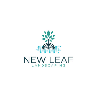 Nature Company Logo branding environment illustration landscaping leaf logo mangrove minimalist nature plant recycle simple