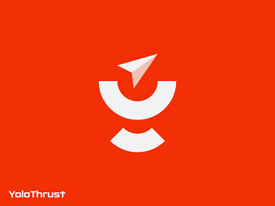 YoloThrust- Digital Marketing Agency Logo agency arrow brand design brand identity branding design digital digital marketing agency logo logo marketing minimal modern logo thrust y y icon y letter y logo yolo