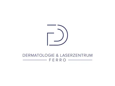 Dermatology Logo branding dermatology design health illustration laser logo minimalist simple