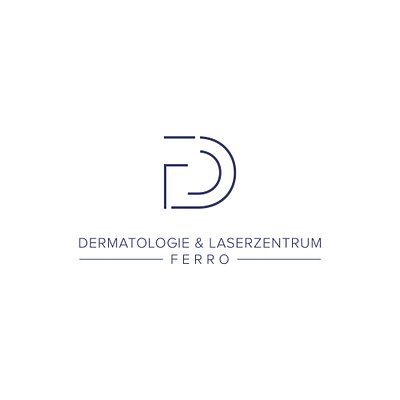 Dermatology Logo branding dermatology design health illustration laser logo minimalist simple