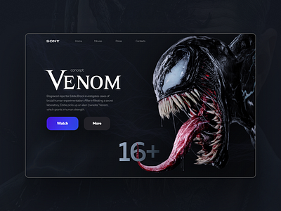 Venom concept app branding design graphic design illustration logo typography ui ux vector