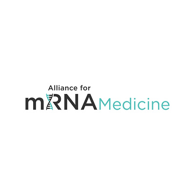 DNA Medicine Logo branding design dna health illustration logo medicine minimalist mrna simple vector