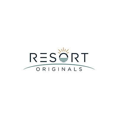 Luxury Resort Logo beach branding design hotel illustration logo luxury resort minimalist resort simple vector