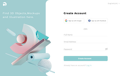 Sign Up figma graphic design signup ui
