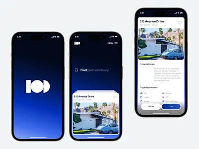 Real Estate App agency apartment app clean design house ios mobile mobile app property property app real estate real estate app rent rental app review travel app ui ui design