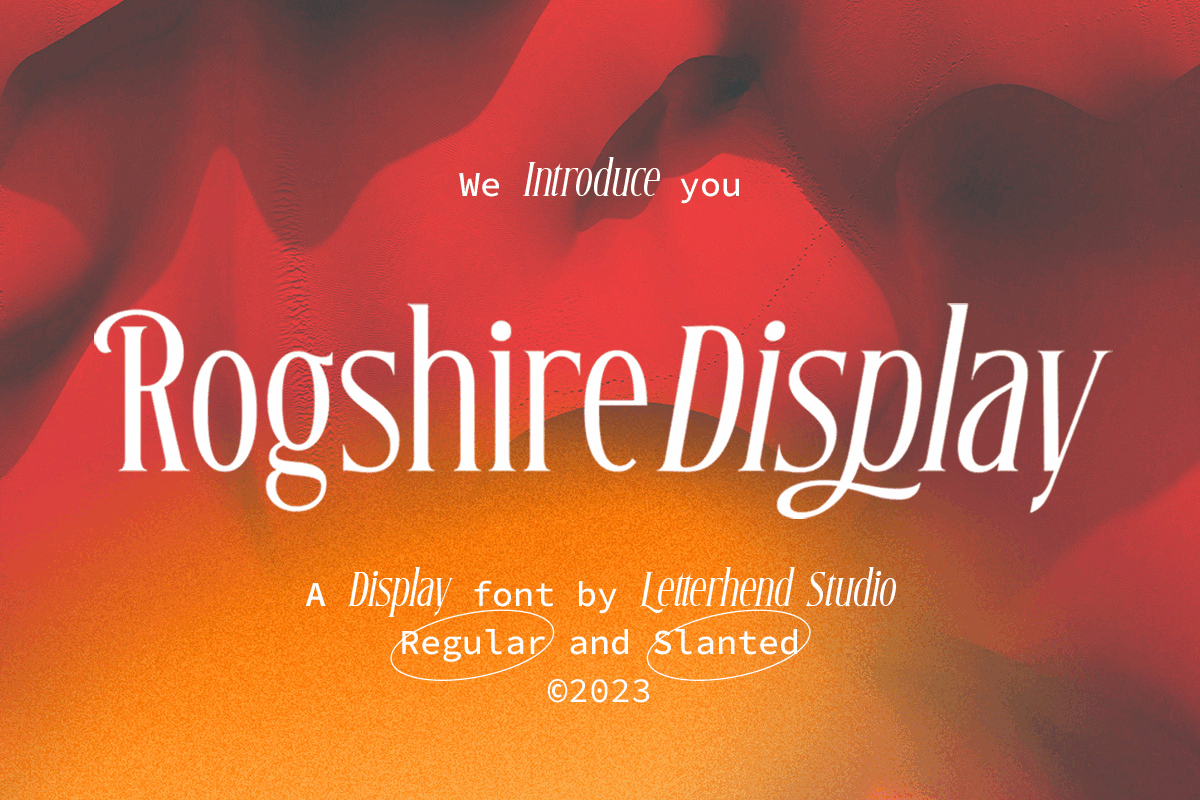 Roghsire – Display Font freebies simple font