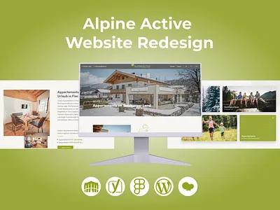 Alpine Active Website Redesign attractive website business website design graphic design illustration landing page responsive website ui web design website design