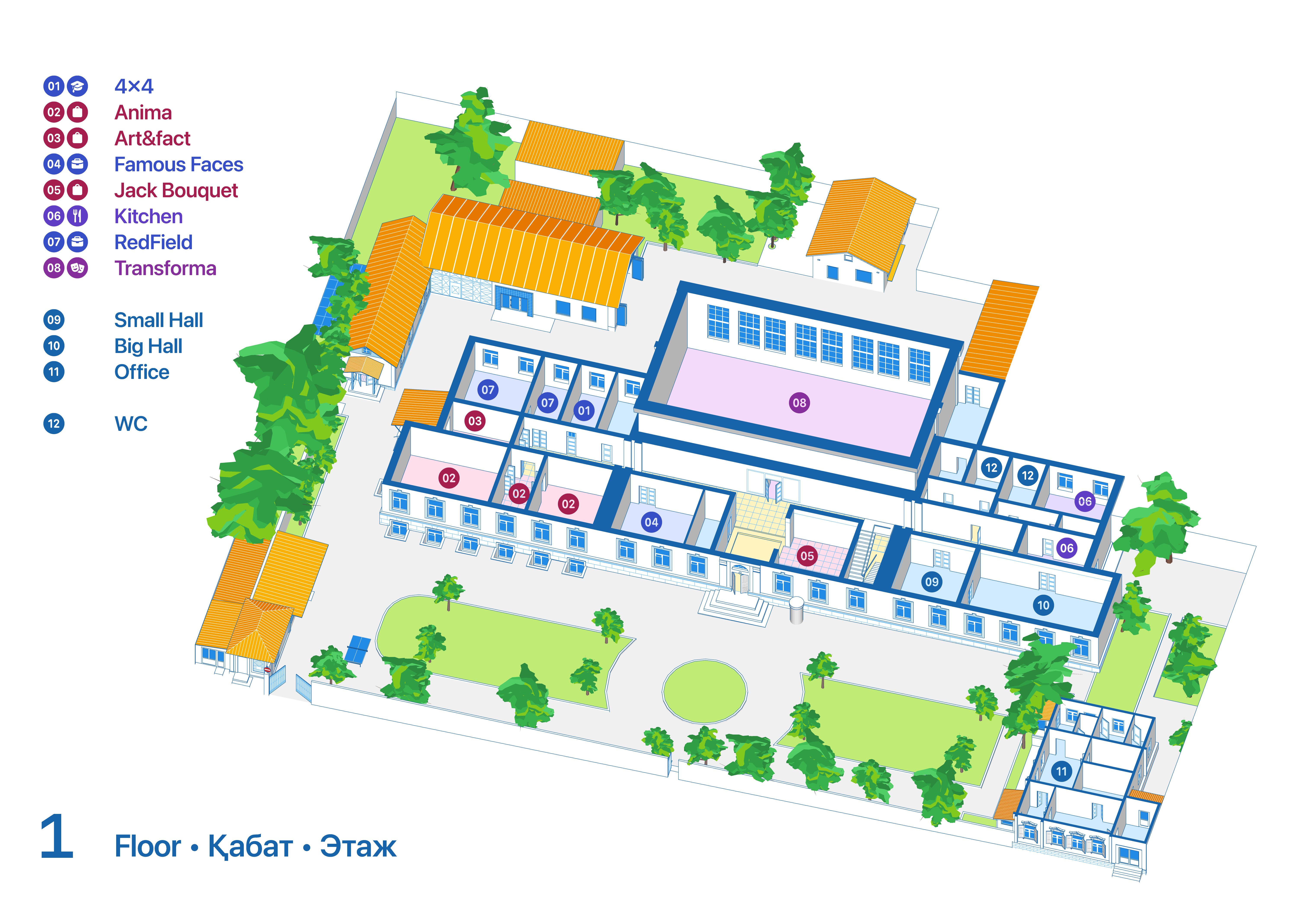 Example of Illustrative 3D Maps