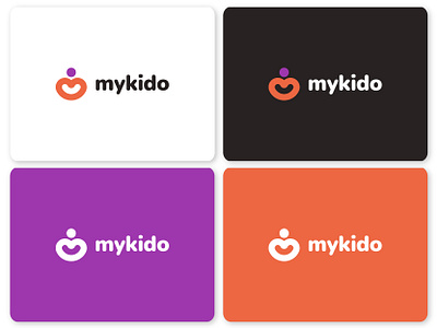 Mykido Logo Design-Modern Logo, Simple, Modern Style app baby logo branding company logo design ecommerce logo fun logo graphic design icon illustration kids logo logo logo design logo gram logo type orange typography ui ux vector