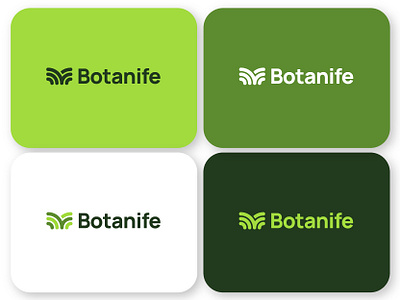 Botanief Logo Design-Modern Style, Simple Logo, Plants Logo agriculture logo app branding company logo design ecommerce logo graphic design green illustration logo logo design logorgram logotype plants logo typogrphy ui ux vector