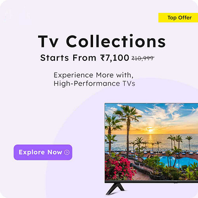 Collection Design - Tv branding design graphic design social media ui