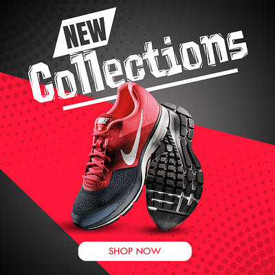 New shoes branding collections design graphic design photoshop shoes social media post