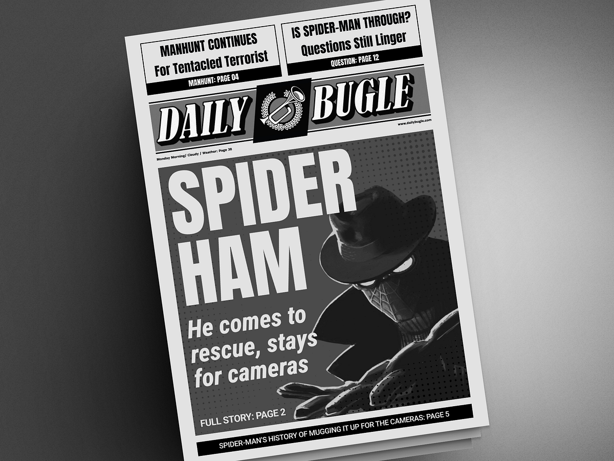 Daily Bugle designs, themes, templates and downloadable graphic