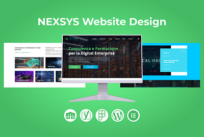 NEXSYS Website Design business website graphic design landing page responsive website