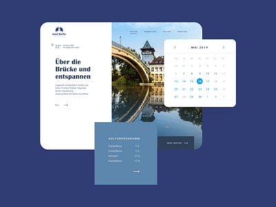 Insel Berlin - Interface & Module Design app branding design graphic design illustration interface logo ui ux