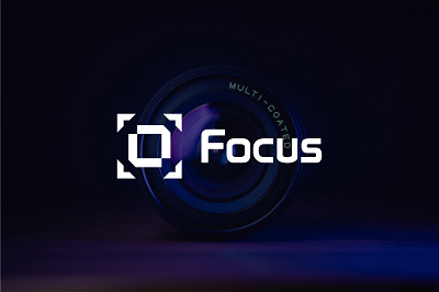 Focus Logo abstract logo app logo branding camera f letter f logo focus logo graphic design lens logo logo design minimal logo modern logo photo photography