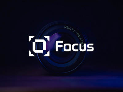Focus Logo abstract logo app logo branding camera f letter f logo focus logo graphic design lens logo logo design minimal logo modern logo photo photography