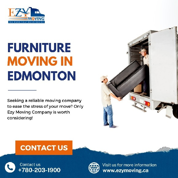 Furniture Moving In Edmonton by Ezymoving on Dribbble