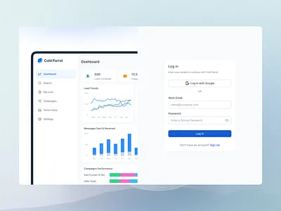 Log in Screen for Twitter Lead Generation Tool lead generation tool login sign in twitter